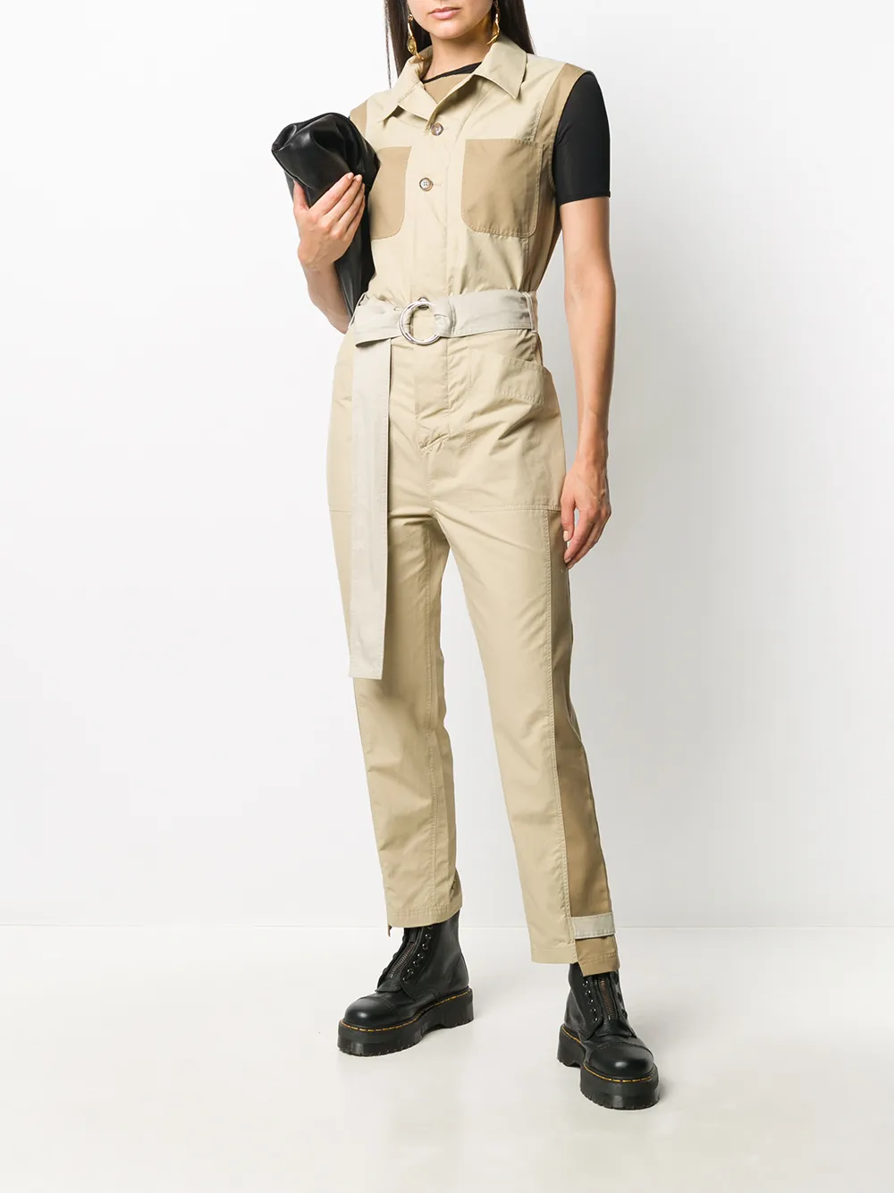 Combinaison Tona Blocked - Khaki Multi