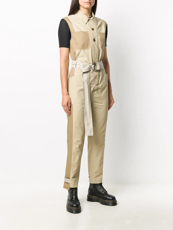 Combinaison Tona Blocked - Khaki Multi