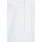 Blouse Neon-Topstitched Organic-Cotton