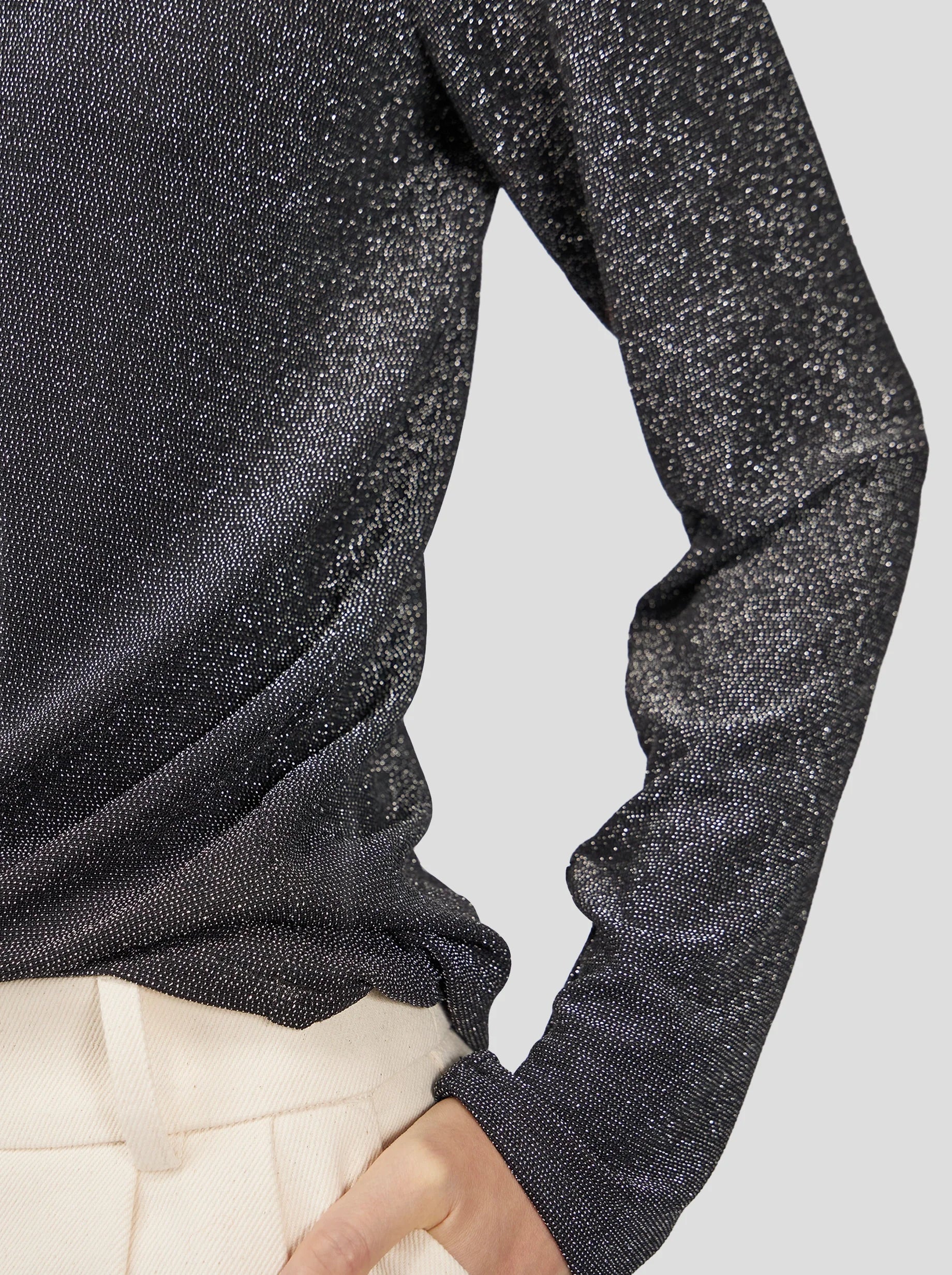 Top En Tricot Constellation Argent