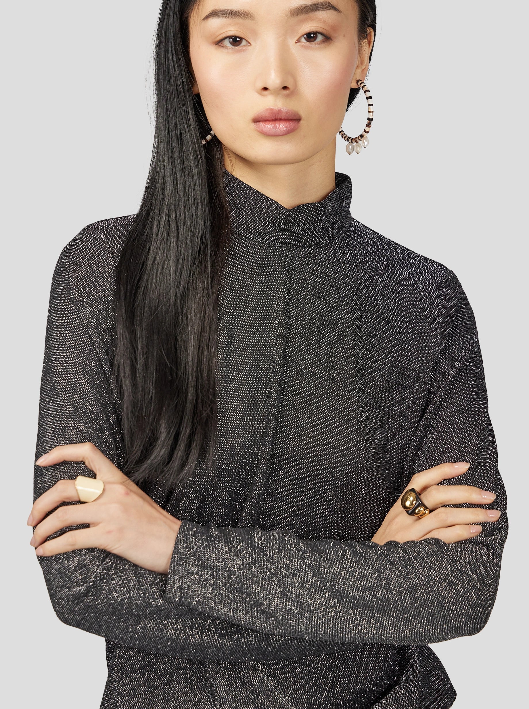 Top En Tricot Constellation Argent