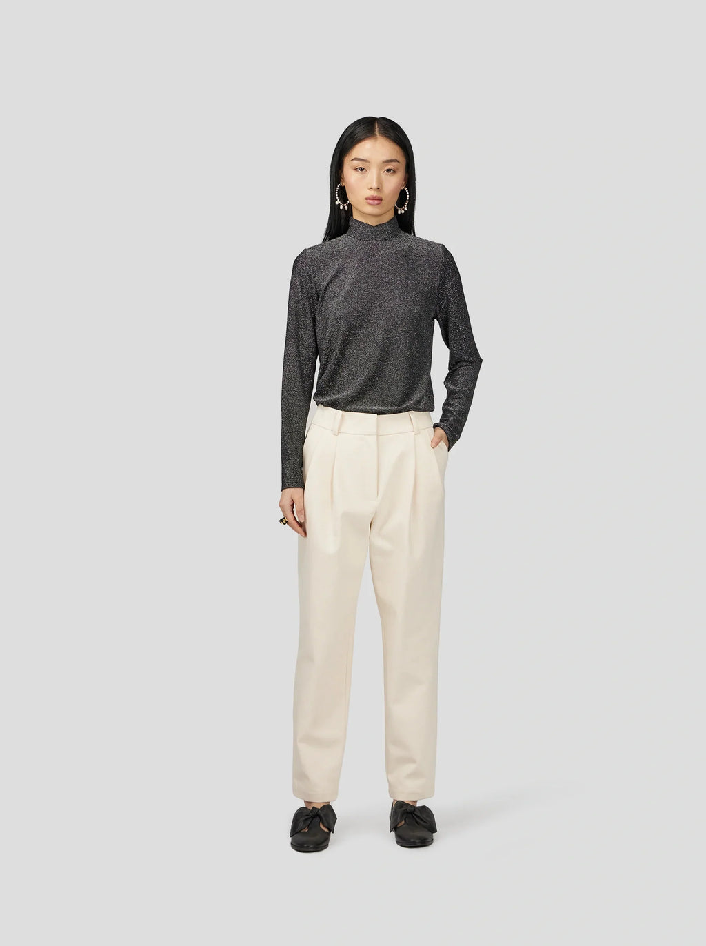 Top En Tricot Constellation Argent