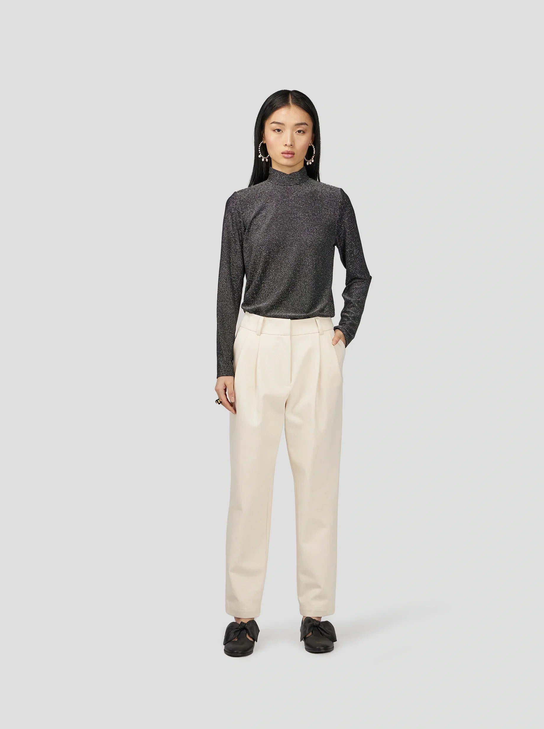 Top En Tricot Constellation Argent