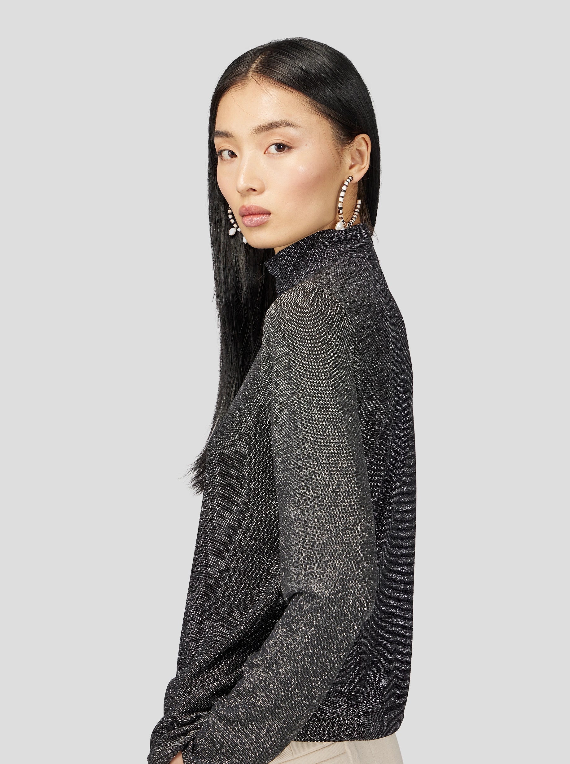 Top En Tricot Constellation Argent