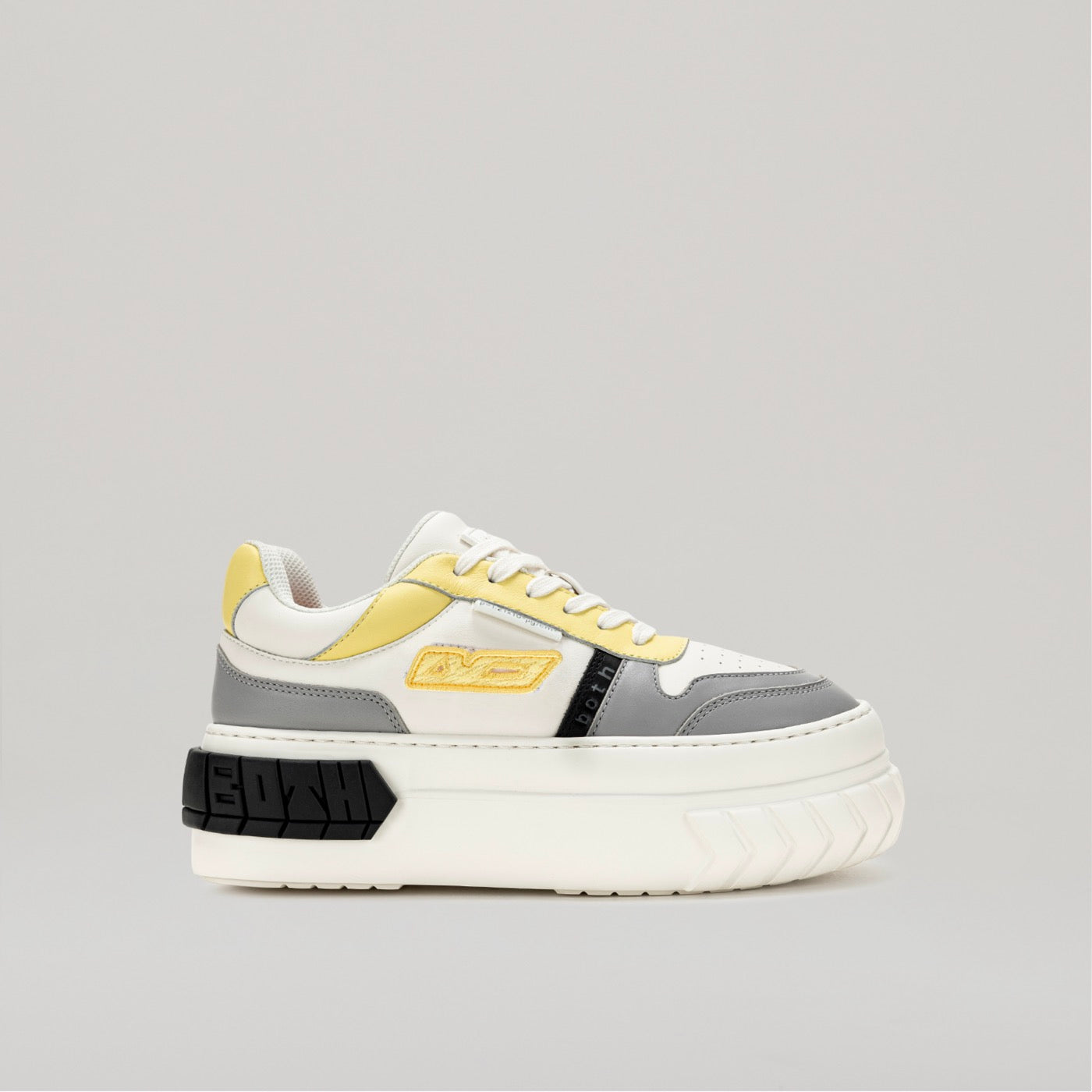 Sneakers Tyres Platform Basketball - Black/Yellow