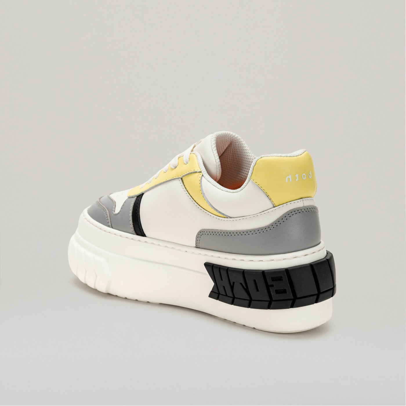 Sneakers Tyres Platform Basketball - Black/Yellow