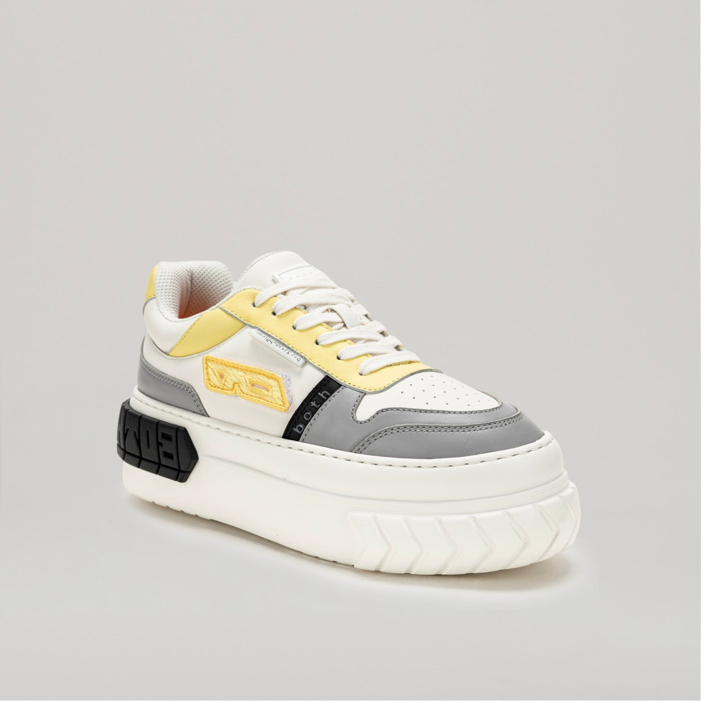 Sneakers Tyres Platform Basketball - Black/Yellow
