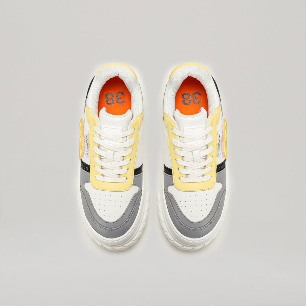 Sneakers Tyres Platform Basketball - Black/Yellow