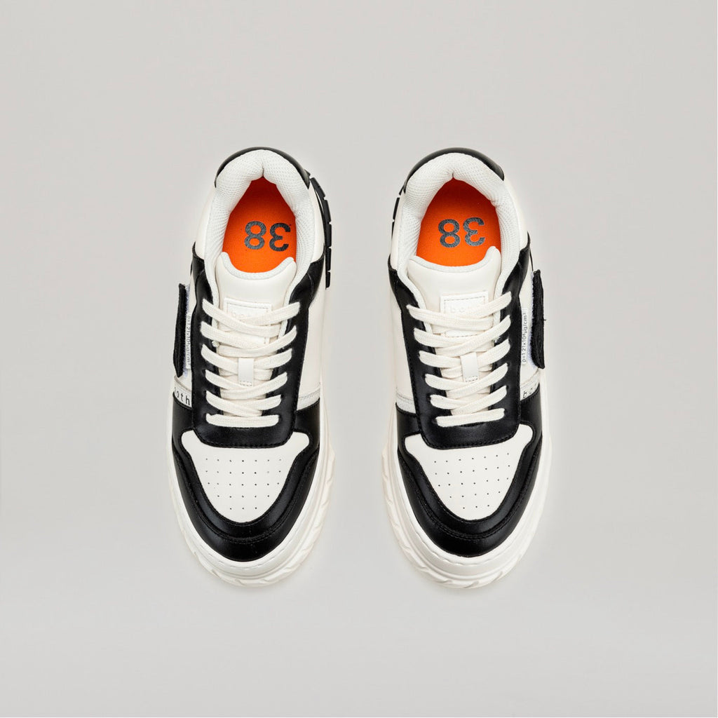 Sneakers Tyres Platform Basketball - White/Black