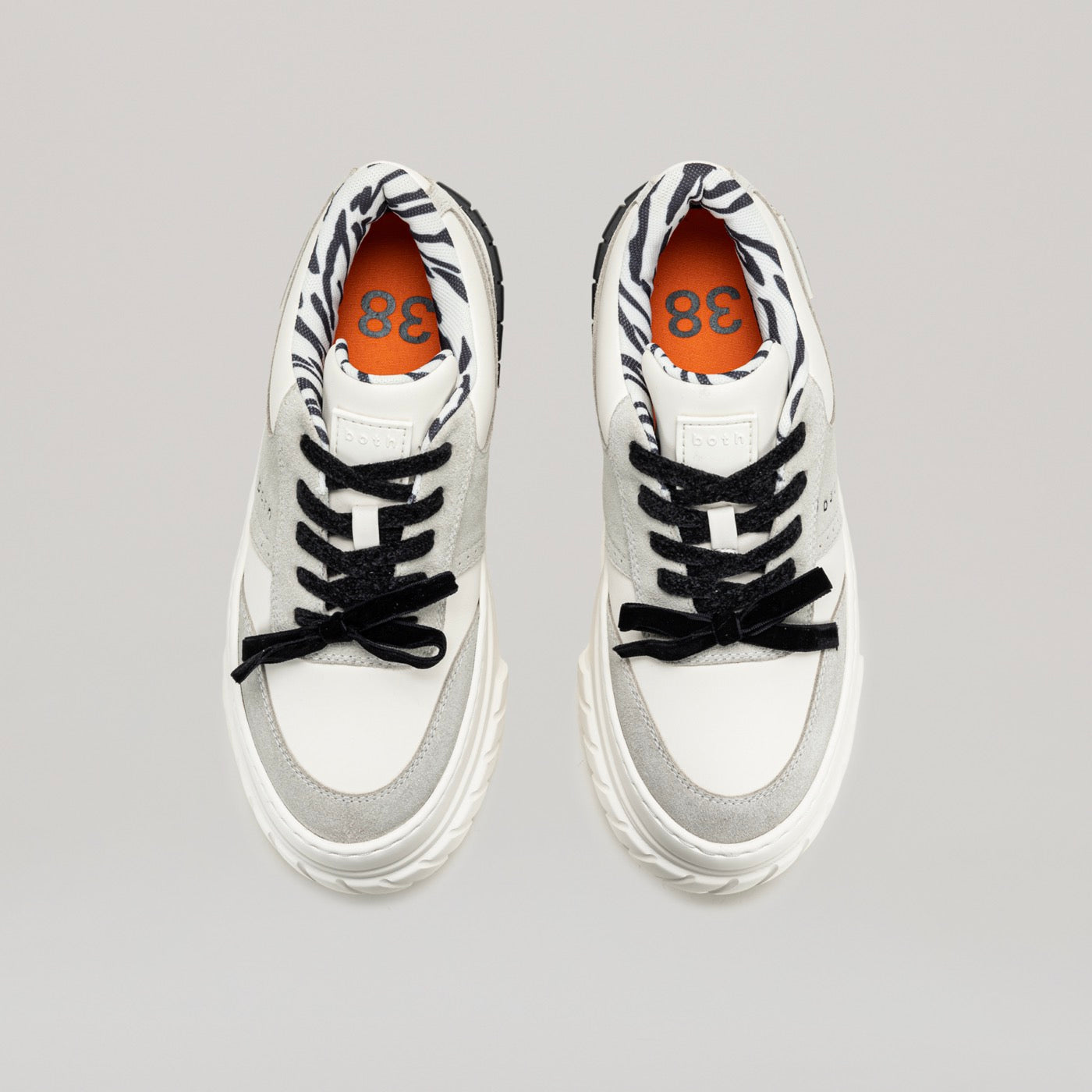 Sneakers Tyres Platform - Black/Grey