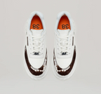 Sneakers Tyres Platform - White/Brown