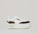 Sneakers Tyres Platform - White/Brown