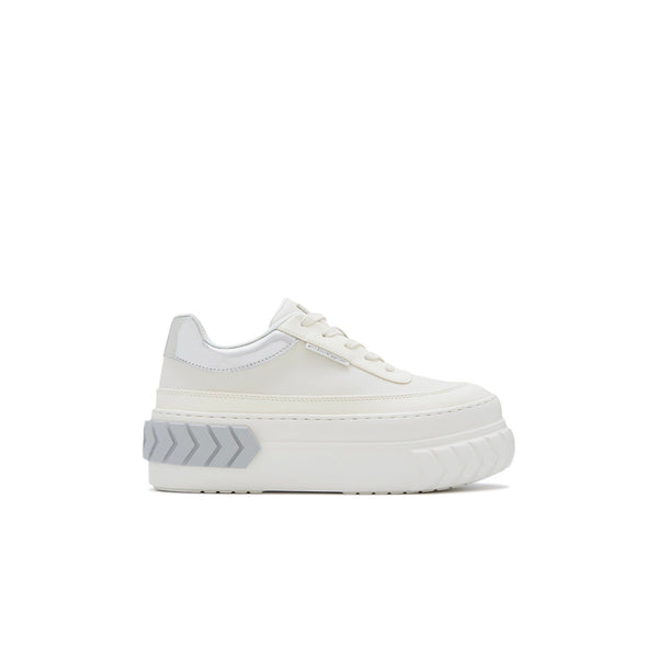 Sneakers Tyres Platform - Silver/Grey/White