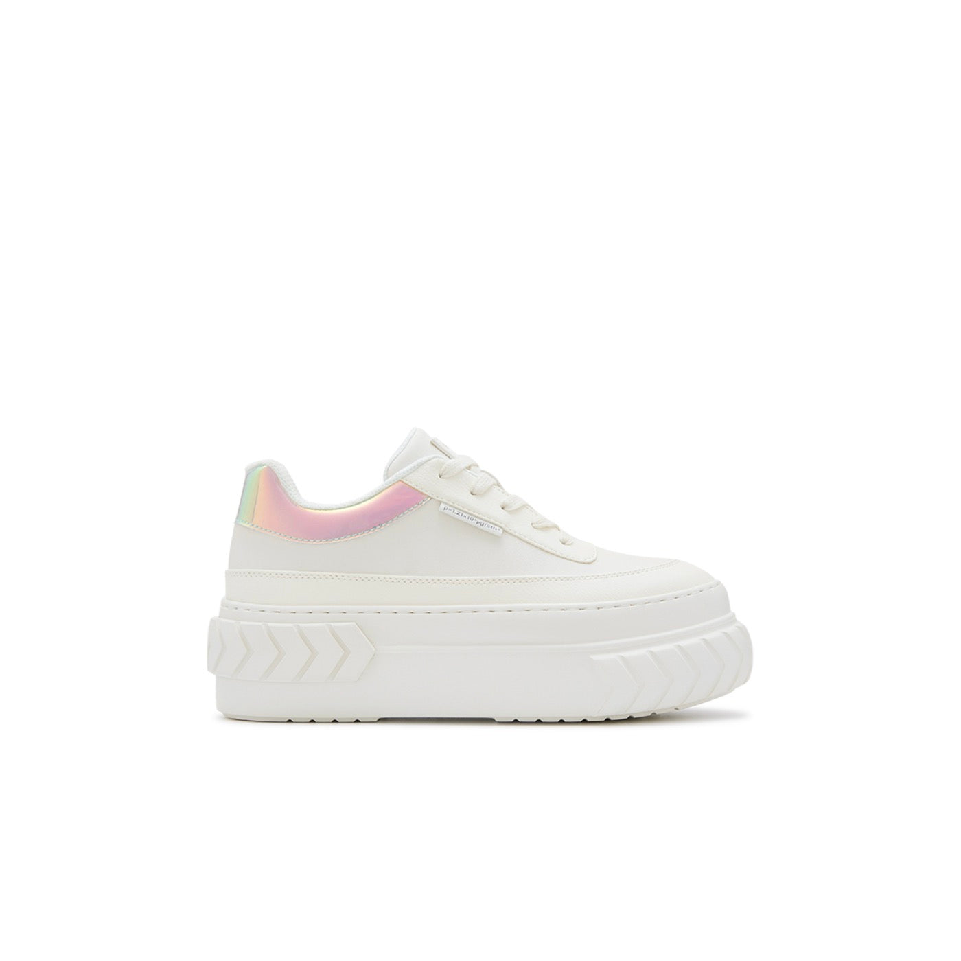 Sneakers Tyres Platform - White/White/Glow