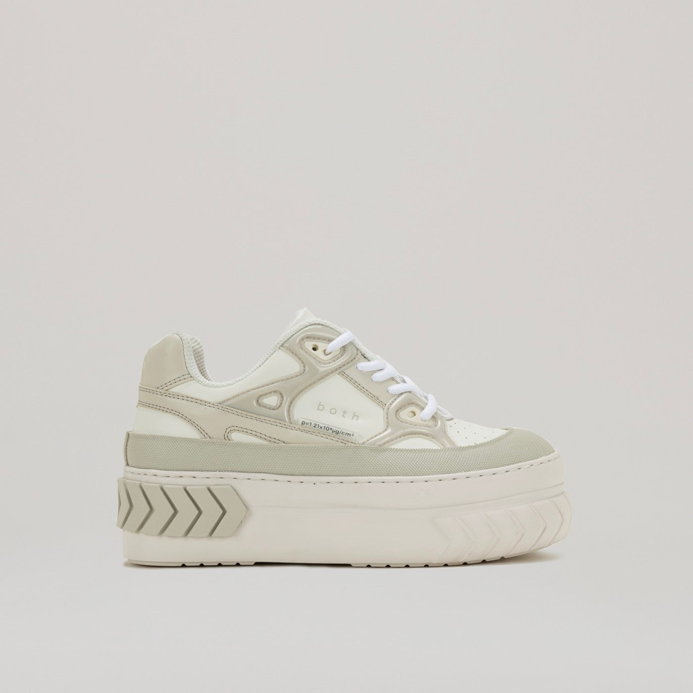 Sneakers Tyres Platform Runner - White/Beige