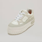 Sneakers Tyres Platform Runner - White/Beige