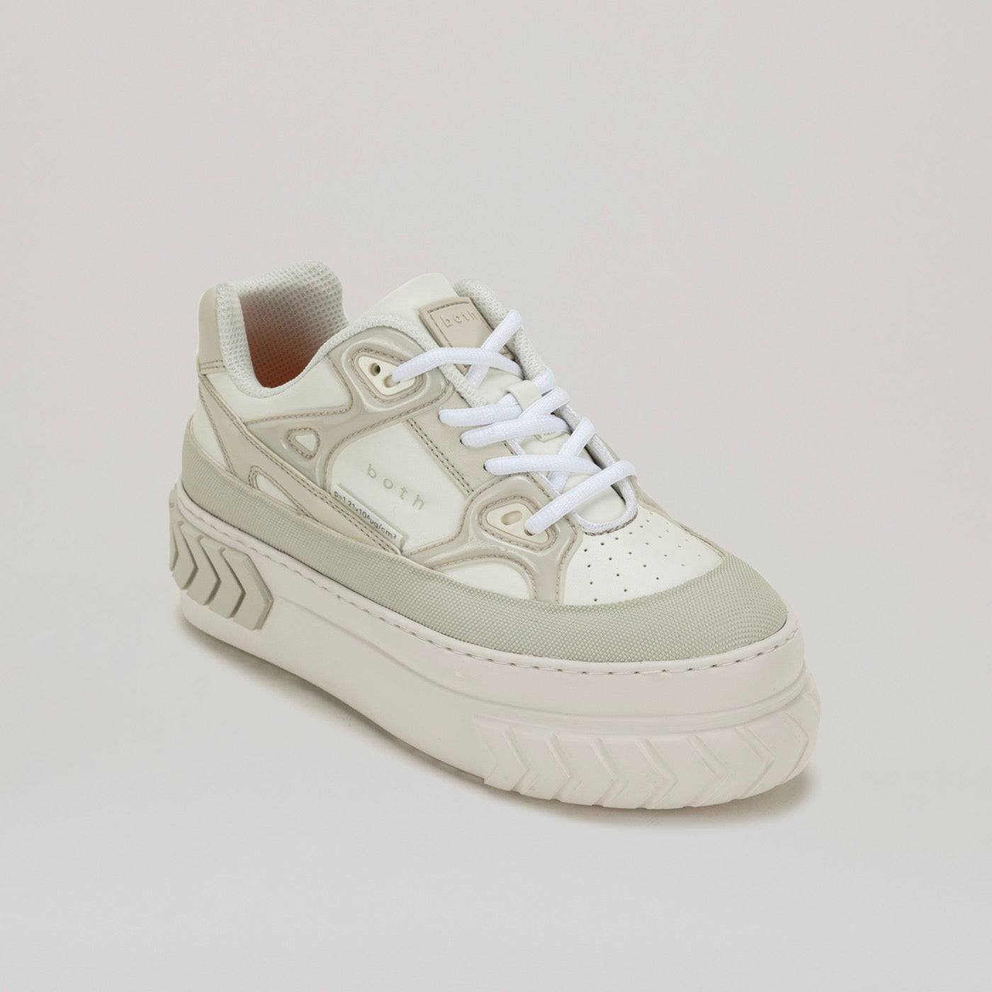 Sneakers Tyres Platform Runner - White/Beige