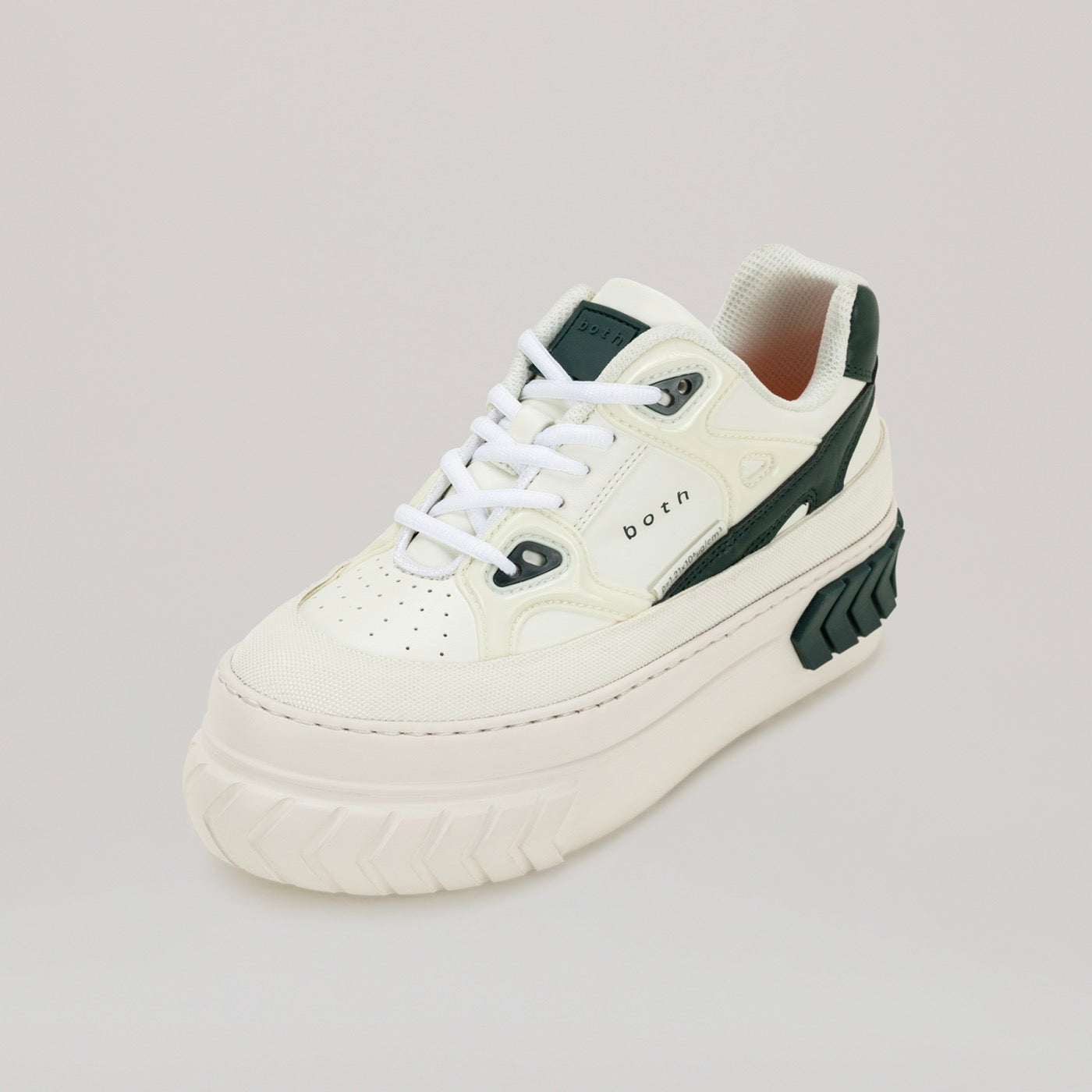 Sneakers Tyres Platform Runner - White/Green
