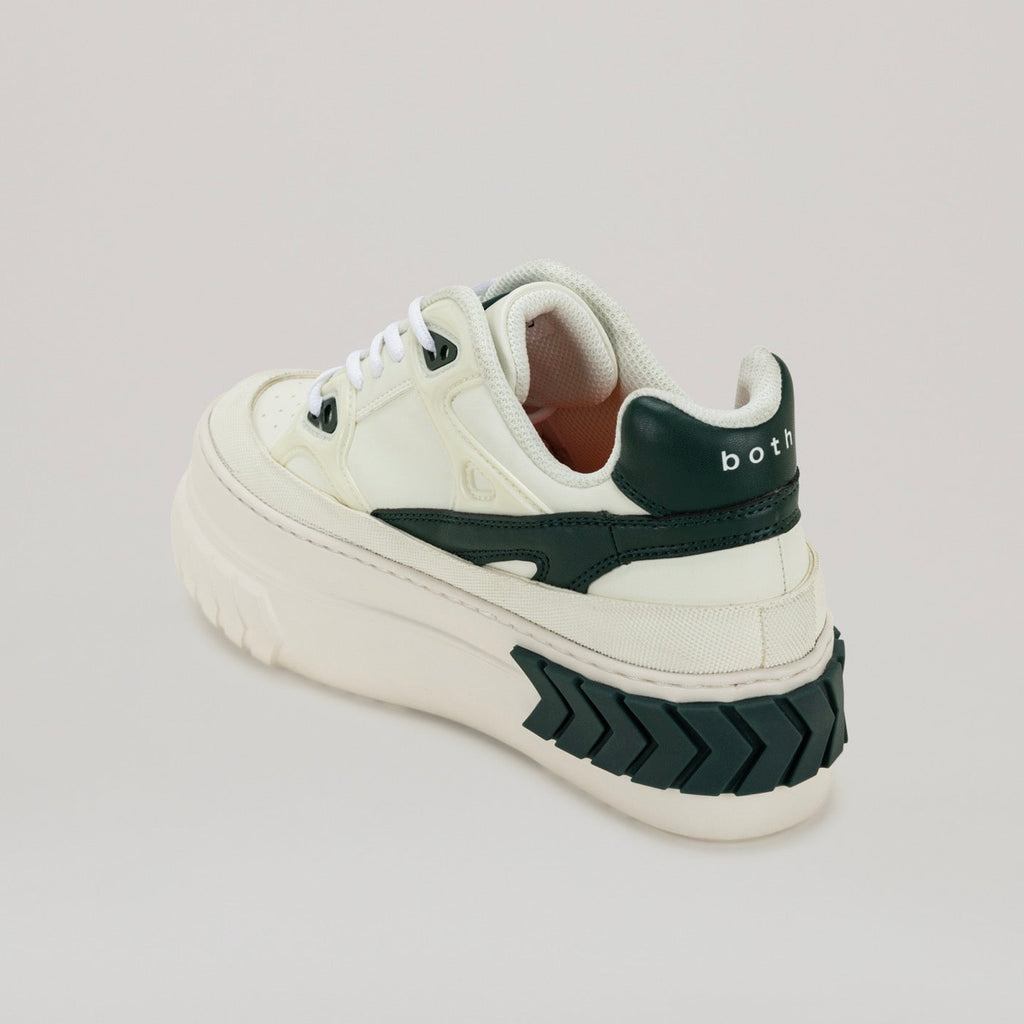 Sneakers Tyres Platform Runner - White/Green