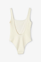 Maillot De Bain Froissé Blanc