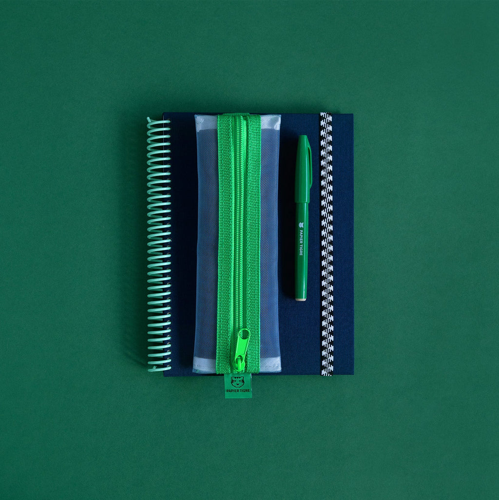 Trousse Kito - Vert & Bleu Ciel