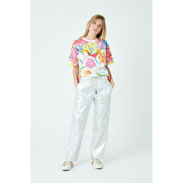Pantalon Metallic Leather