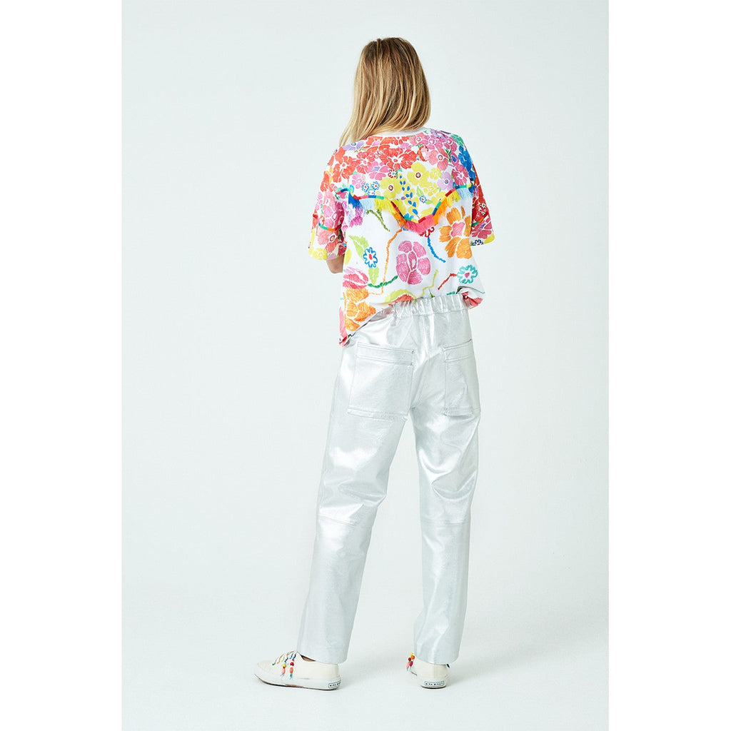 Pantalon Metallic Leather