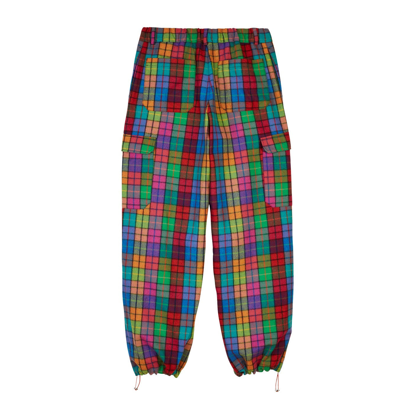 Pantalon Check Wool Cargo