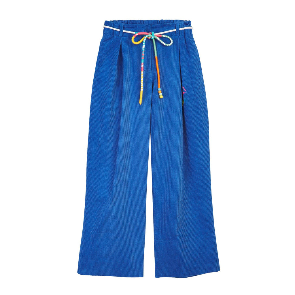 Pantalon Embroidered Wide Leg