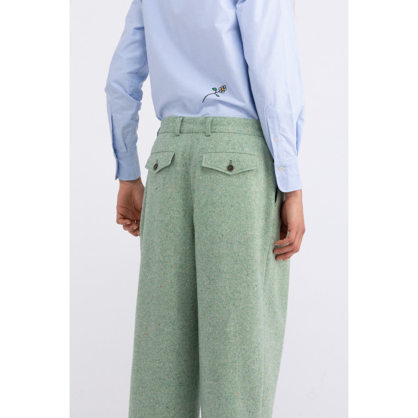 Pantalon Tweed Tailored