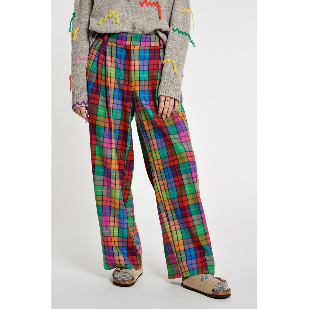 Pantalon Check Tailored