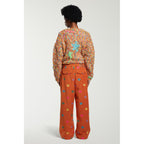 Pantalon Embroidered Corduroy
