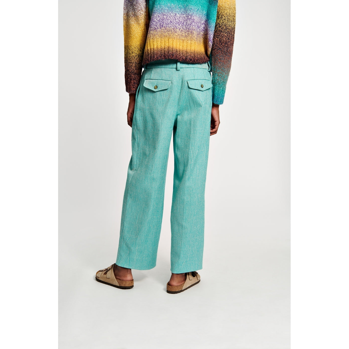 Pantalon Tailored Flat Front