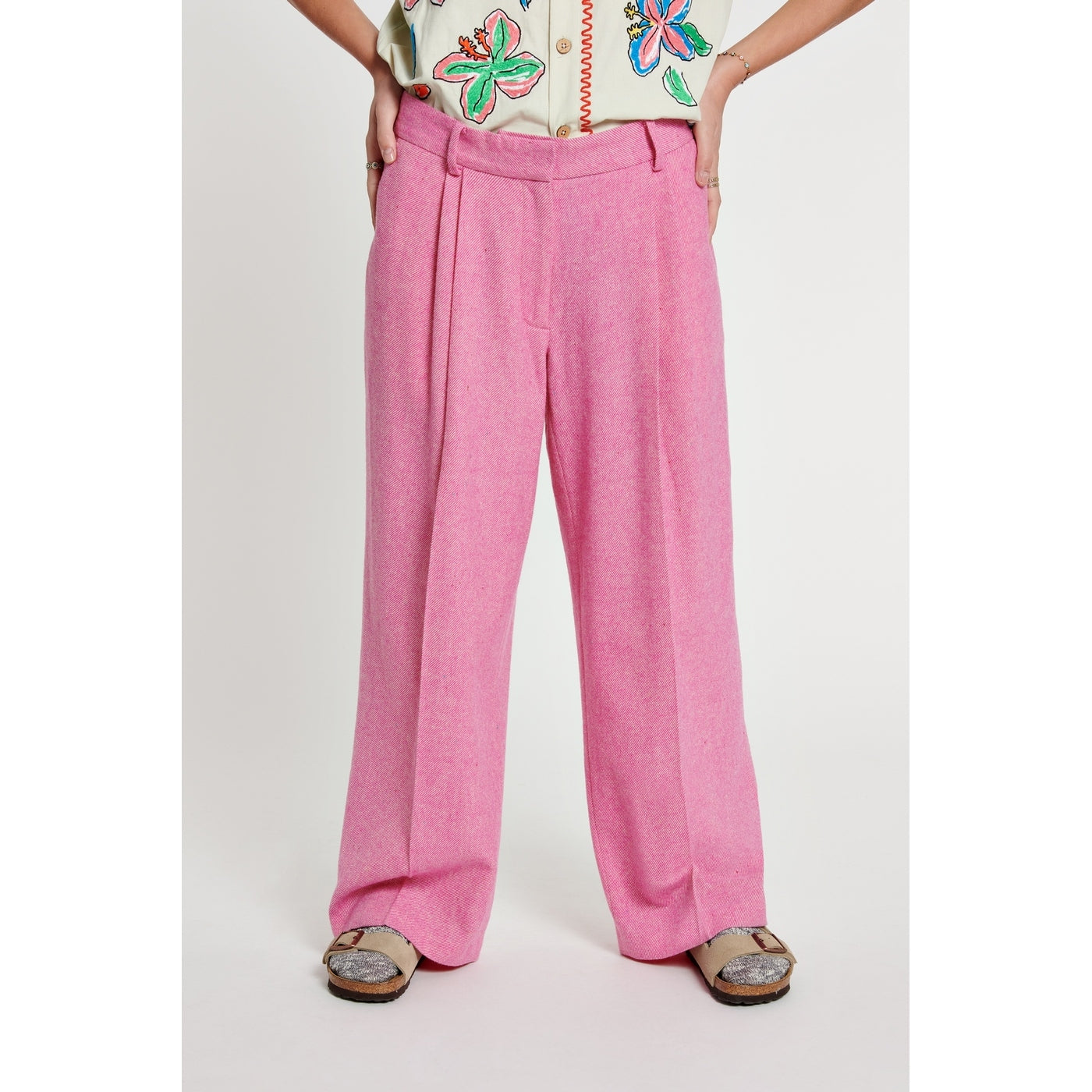 Pantalon Tweed Tailored