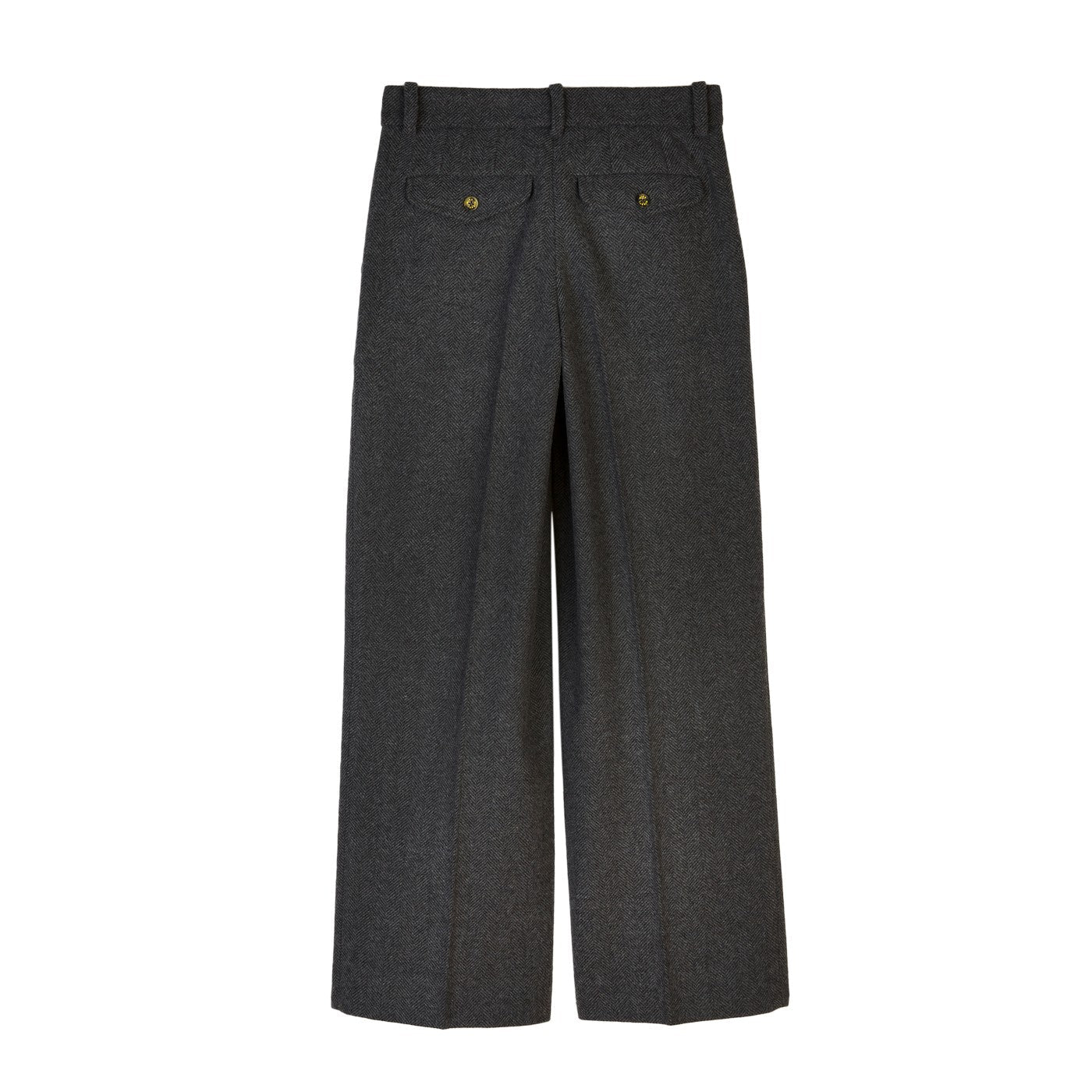 Pantalon Palm Tree Embroidered Wool