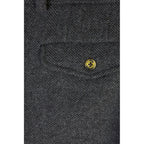 Pantalon Palm Tree Embroidered Wool