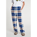 Pantalon Check Raw Edge