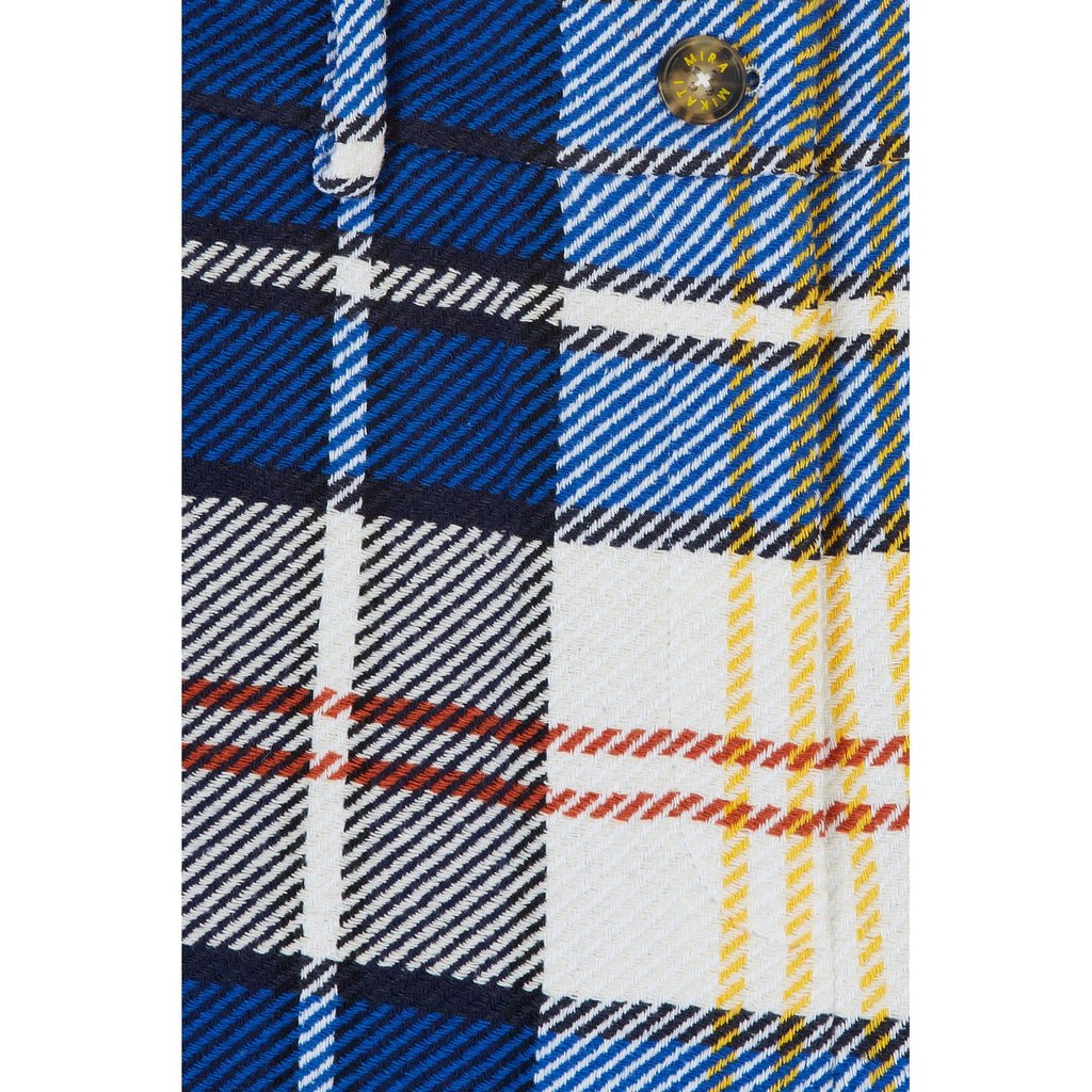 Pantalon Check Raw Edge