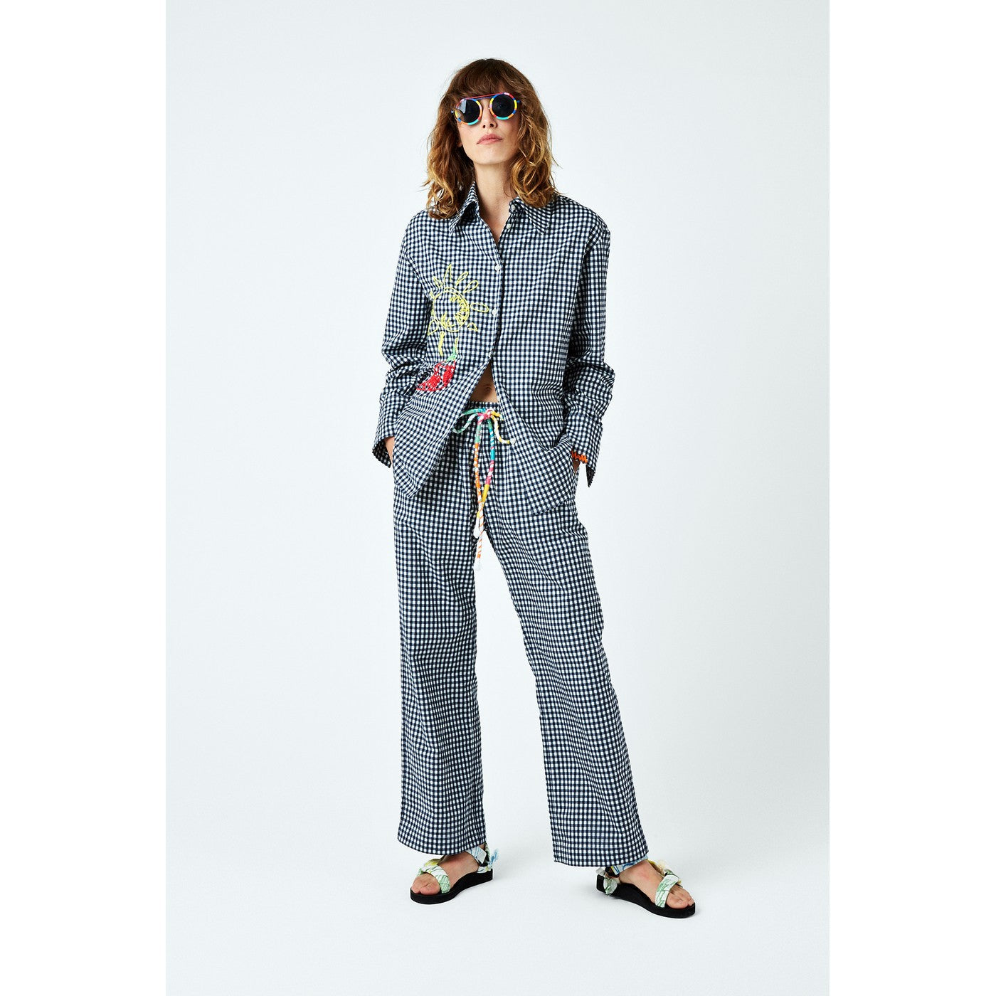 Pantalon Gingham Check Pyjama