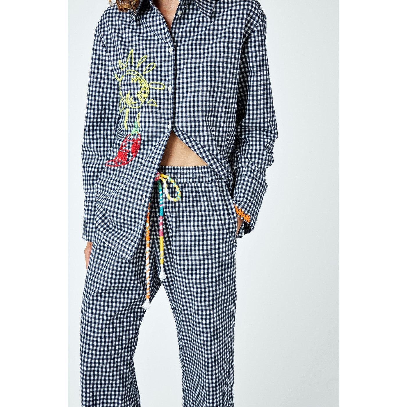 Pantalon Gingham Check Pyjama
