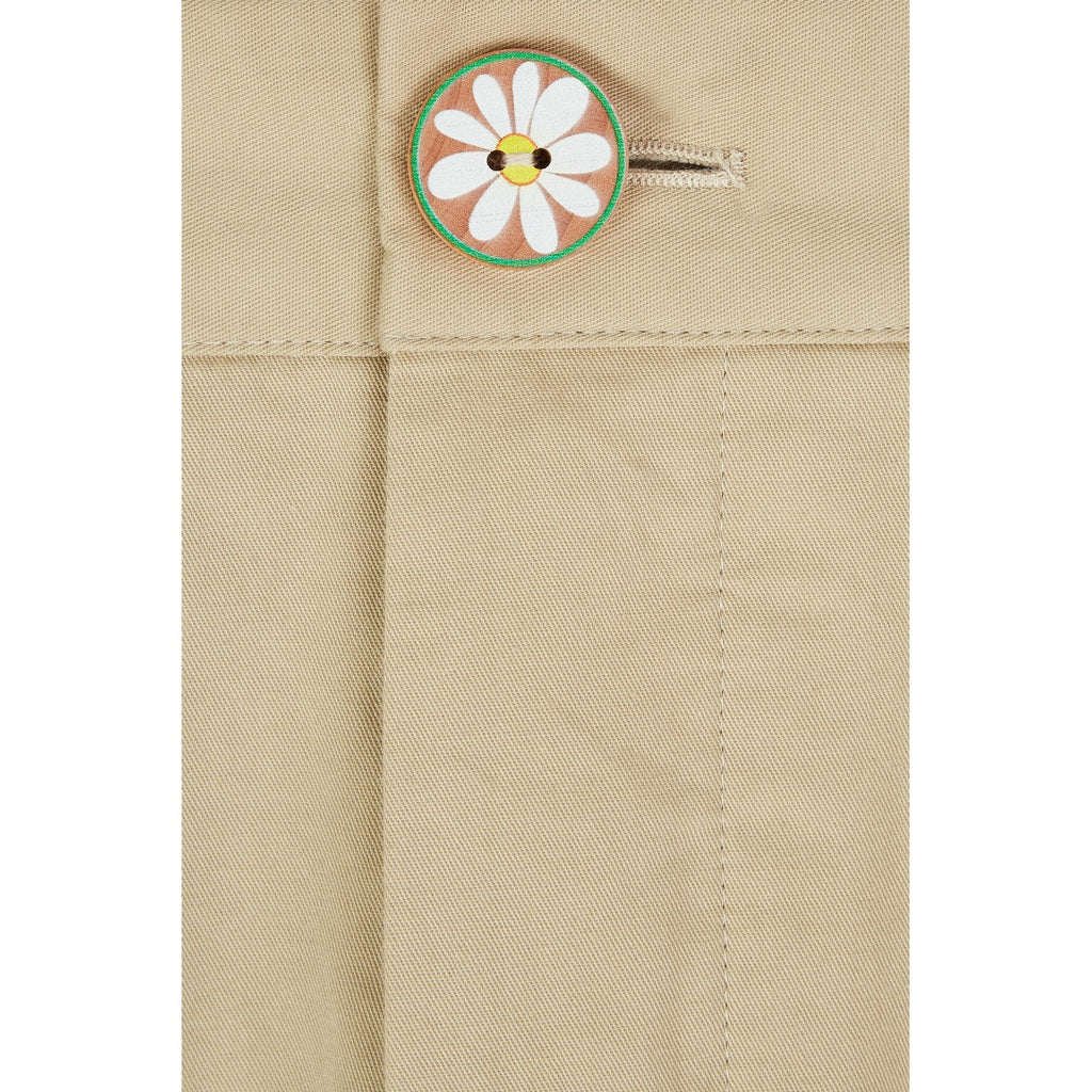 Pantalon Lucky Charm-Embroidered Cotton Chinos