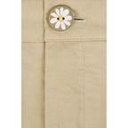 Pantalon Lucky Charm-Embroidered Cotton Chinos