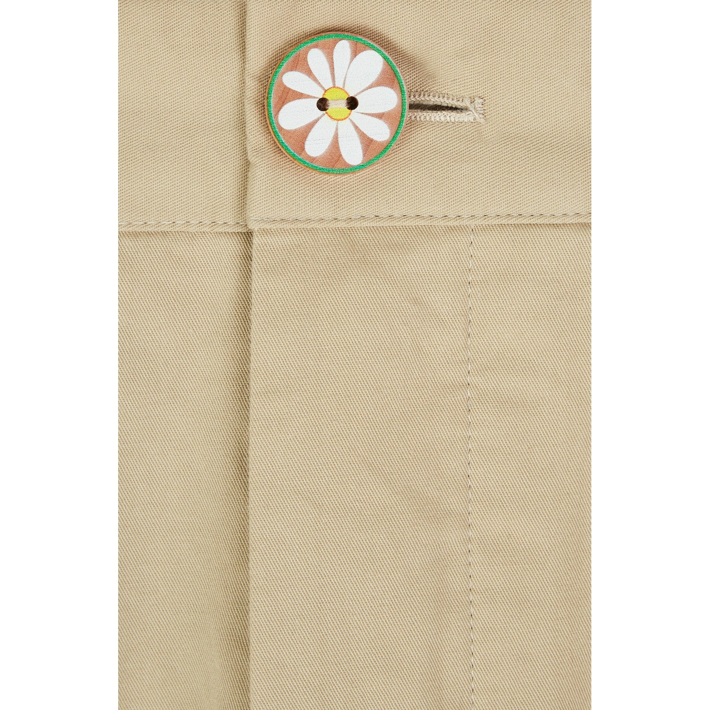Pantalon Lucky Charm-Embroidered Cotton Chinos