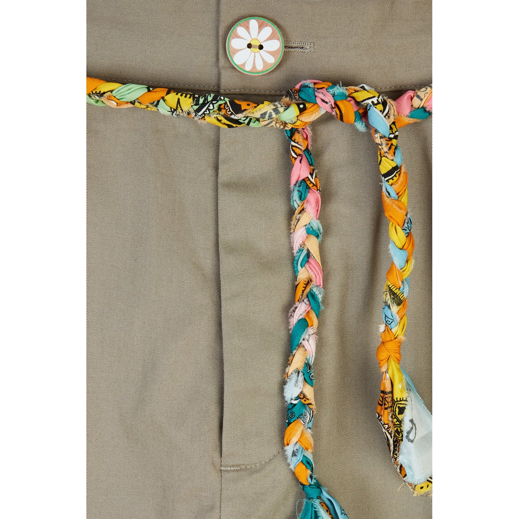 Pantalon Cord Belt Chino