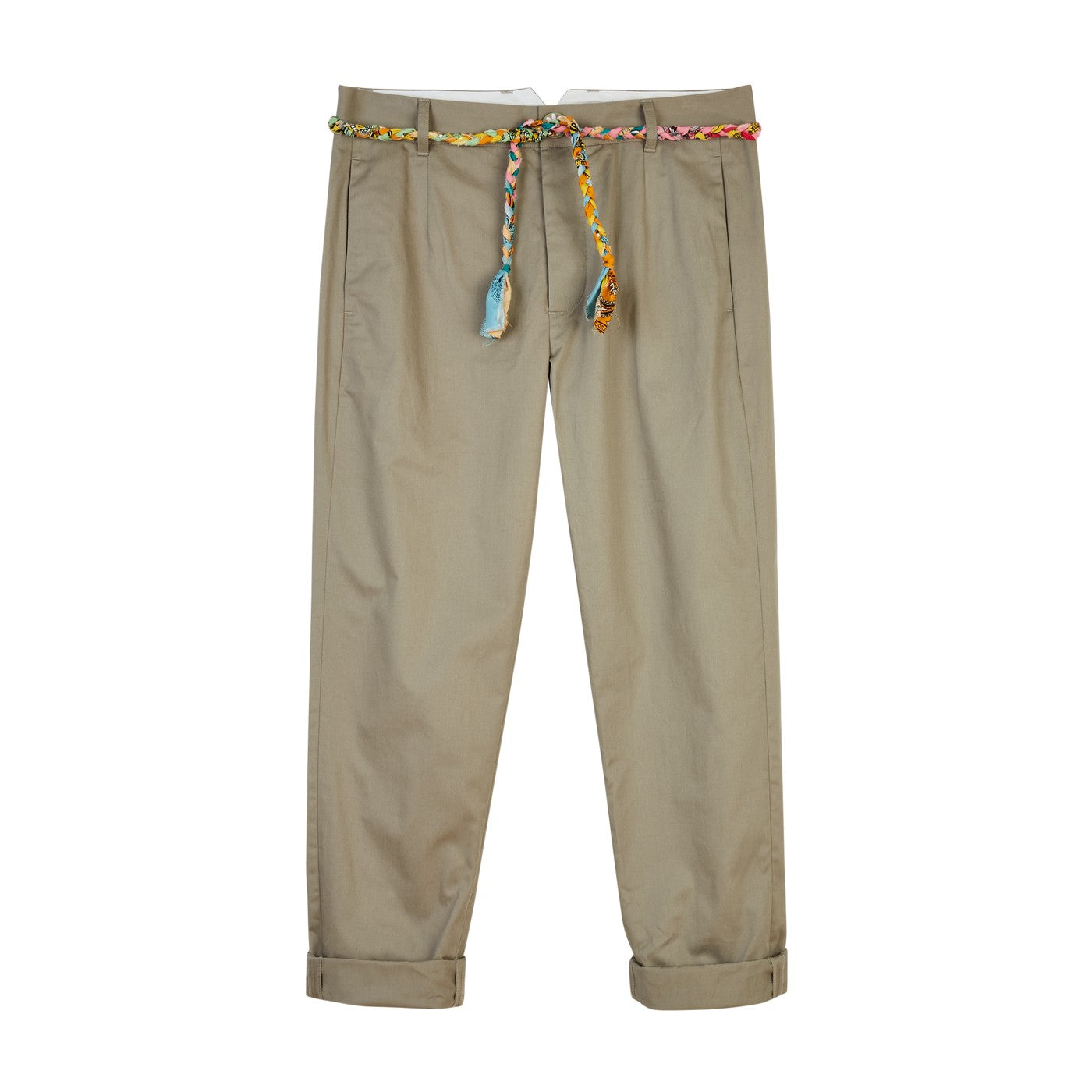Pantalon Cord Belt Chino
