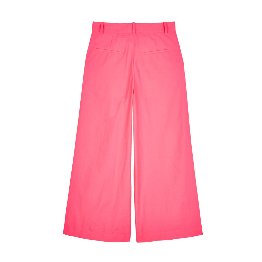 Pantalon Wide Leg Pleated Front