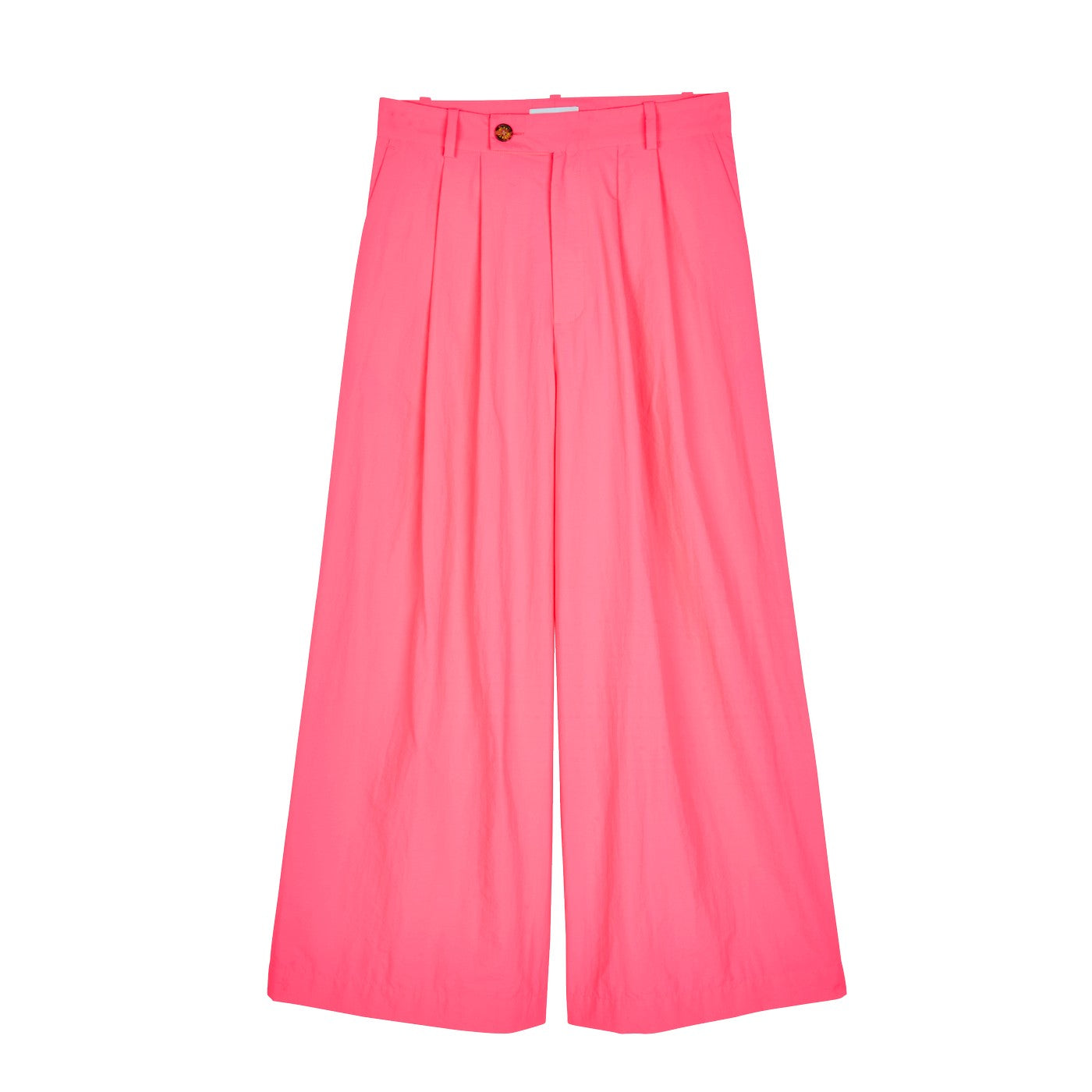 Pantalon Wide Leg Pleated Front