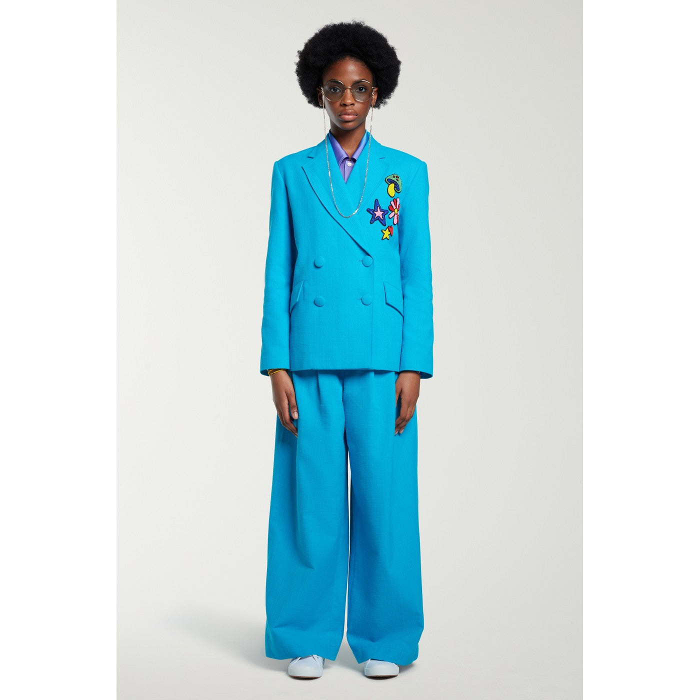 Pantalon Wide Leg Suit