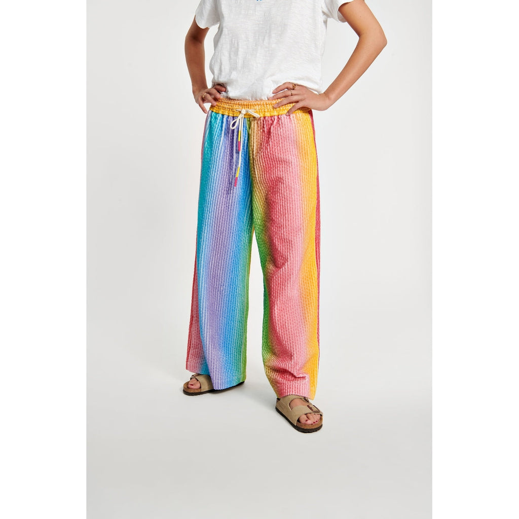 Pantalon Rainbow Print Elasticated