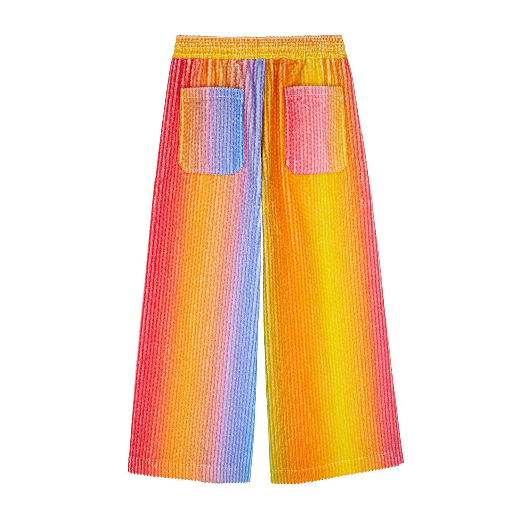 Pantalon Rainbow Print Elasticated